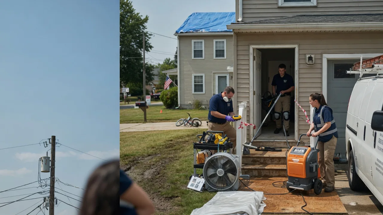 Water Damage Repair in Hull, IA near me